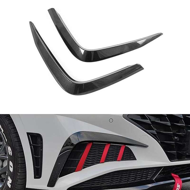 2Pcs for 2020 Car Front Side Eyebrow Frame Decoration Trim Exterior Car-Styling Auto Moldings