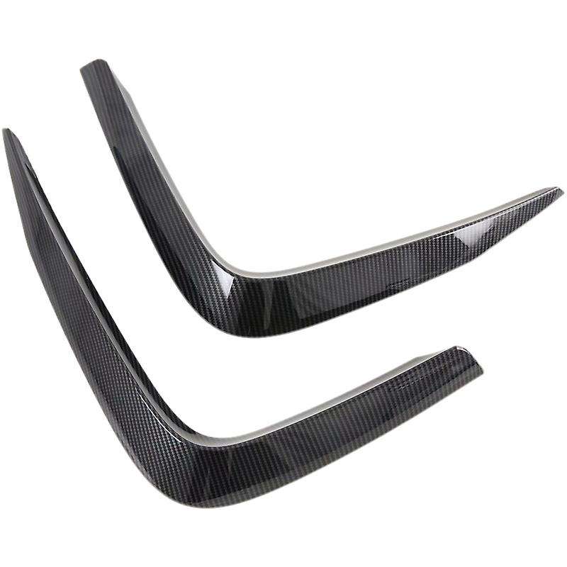 2Pcs for 2020 Car Front Side Eyebrow Frame Decoration Trim Exterior Car-Styling Auto Moldings