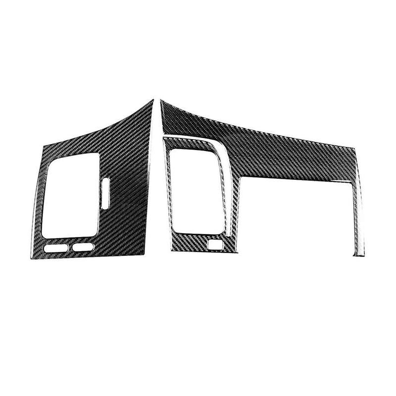 2pcs for 8th 06-11 Carbon Fiber Left Dash & Gps Navigation Cover Trim