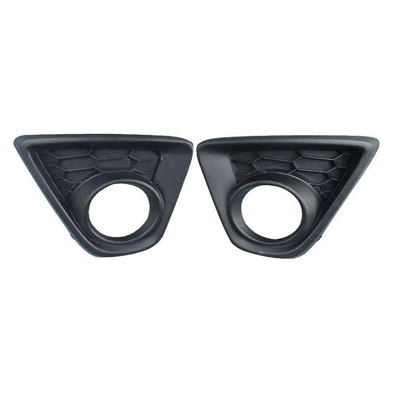 2Pcs for -5 CX5 2011-2014 L+R Fog Light Lamp Cover Front Bumper Lower Grille Grill