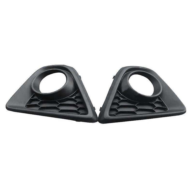 2Pcs for -5 CX5 2011-2014 L+R Fog Light Lamp Cover Front Bumper Lower Grille Grill
