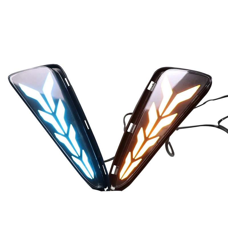 2Pcs for C- 2017-2019 with Three-Color Daytime Running Lights