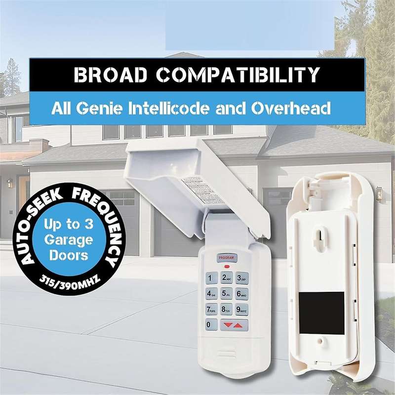 2PCS for Genie Garage Door Opener Keypads, -R -BX 37332R Overhead Garage Door Opener, Wireless Garag