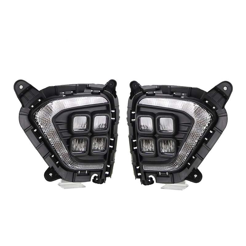 2Pcs for IX25 2017 with Yellow Turn Fog Light Daytime Running Light