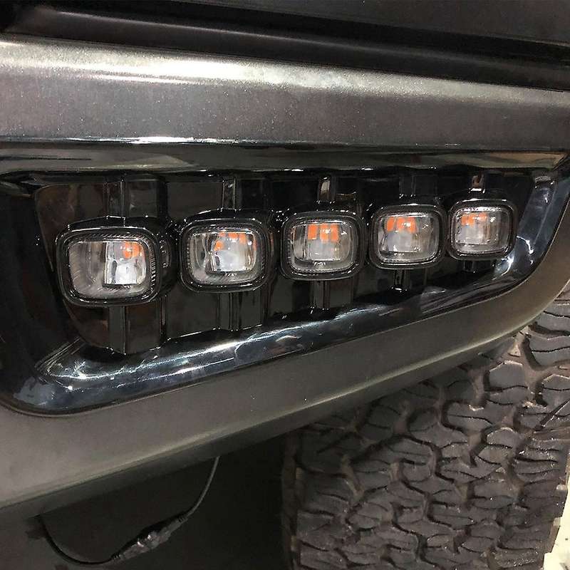 2Pcs for LED Daytime Running Light New Streamer Double Color Car Light