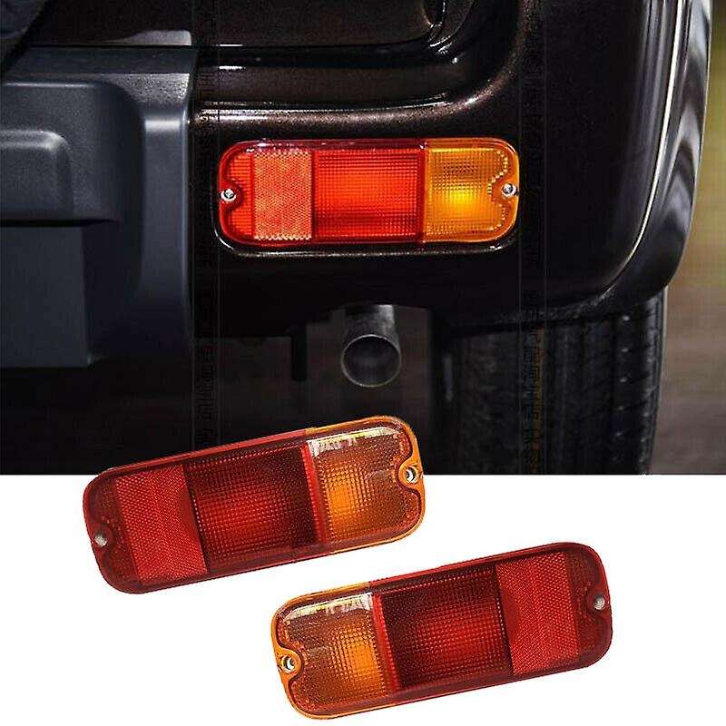 2Pcs for Jimny 2007-2015 Rear Bumper Light Fog Lamp Assembly