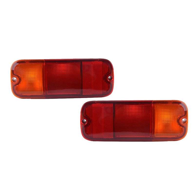 2Pcs for Jimny 2007-2015 Rear Bumper Light Fog Lamp Assembly
