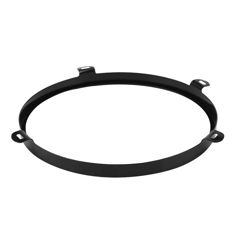 2Pcs for Jeep Wrangler Jk Tj 07-17 7-Inch Led Headlight Round Ring Mounting Bracket for Headlight M