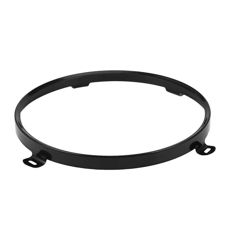 2Pcs for Jeep Wrangler Jk Tj 07-17 7-Inch Led Headlight Round Ring Mounting Bracket for Headlight M