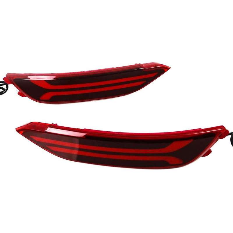 2Pcs for New LED Rear Warning Brake Bumper Lights
