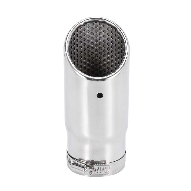 2pcs for Mercedes Benz C180 Car Exhaust Muffler Tip Stainless Steel Pipe Chrome Modified Car Rear T