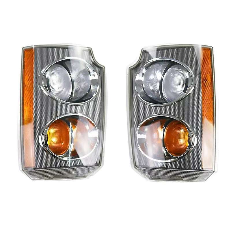 2Pcs for Range Rover L322 2003 2004 2005 Car Front Indicator Parking Turn Signal Side Lamp Cover Eur