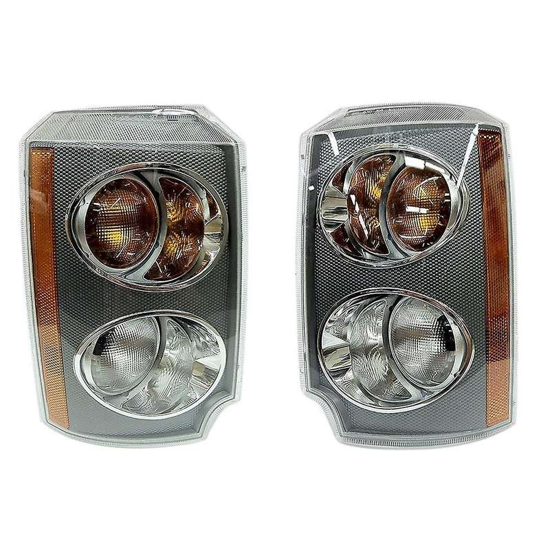 2Pcs for Range Rover L322 2003 2004 2005 Car Front Indicator Parking Turn Signal Side Lamp Cover Eur