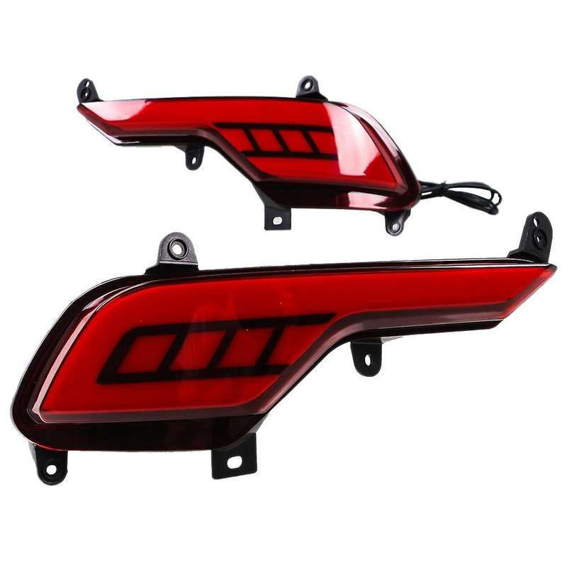 2Pcs for New Shengda Three-Function Rear Bumper Light Brake Warning Light