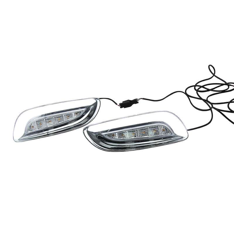 2Pcs for RX330 RX350 2003-2009 with Two-Way Function Daytime Running Light Fog Light