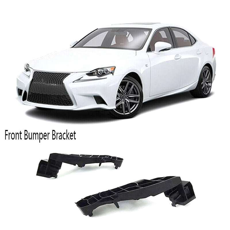 2pcs Front Bumper Bracket Bumper Retainer for Is250 2016 Is200t Is300 2014-2015 5253553030 525365303