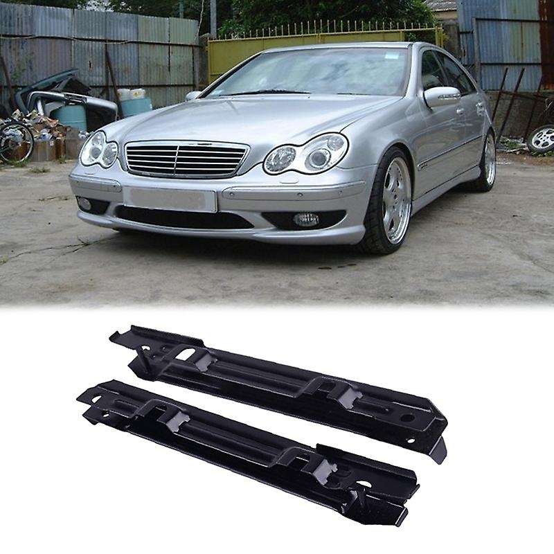 2Pcs Front Bumper Bracket End for W203 C-Class 2038801114 2038801214