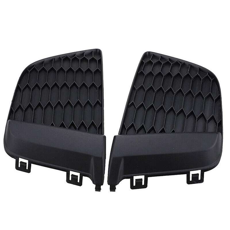 2PCS Front Bumper Fog Light Bezel Cover for Fit Jazz 2014 2015 2016 2017