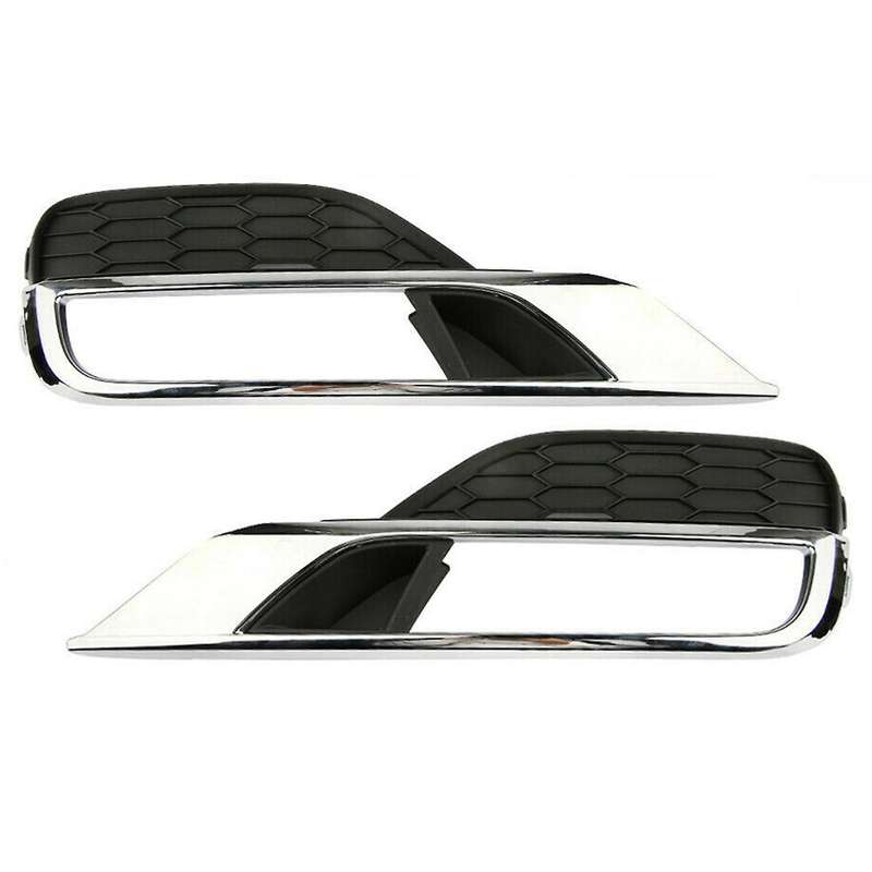 2pcs Front Bumper Fog Light Grill Grilles Cover Left+right for -v 2015-2016