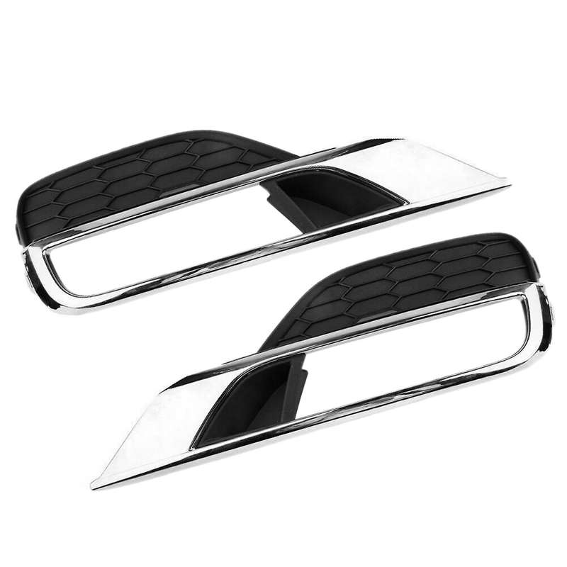 2pcs Front Bumper Fog Light Grill Grilles Cover Left+right for -v 2015-2016