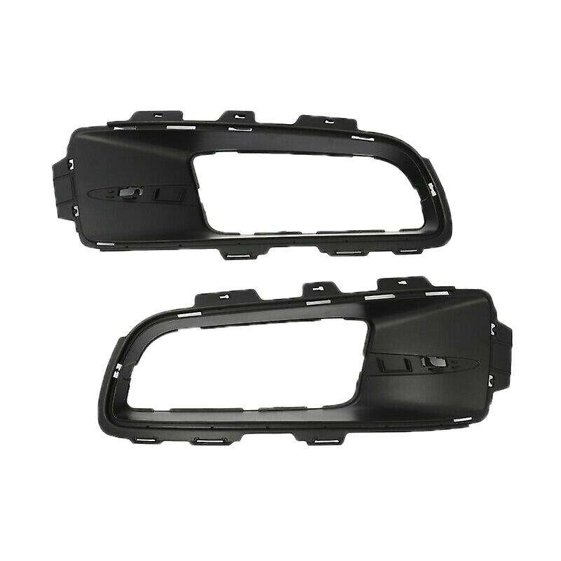 2PCS Front Bumper Fog Light Frame Fog Lamp Grille Cover for- X5 E70 2006-2010 51117172450 5111717244