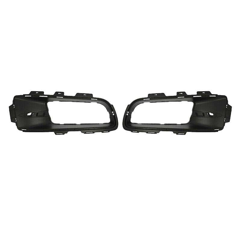 2PCS Front Bumper Fog Light Frame Fog Lamp Grille Cover for- X5 E70 2006-2010 51117172450 5111717244