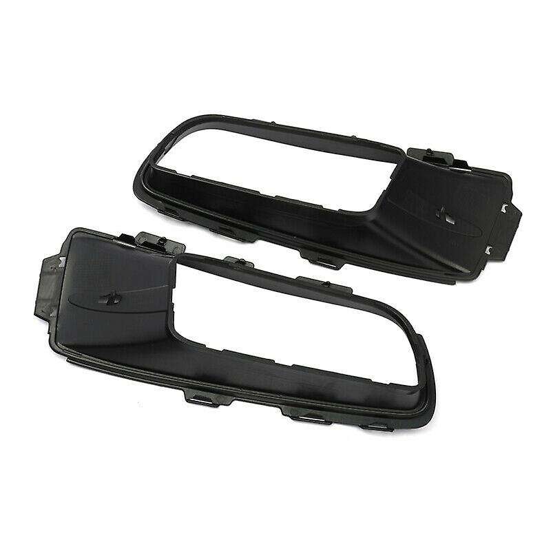 2PCS Front Bumper Fog Light Frame Fog Lamp Grille Cover for- X5 E70 2006-2010 51117172450 5111717244