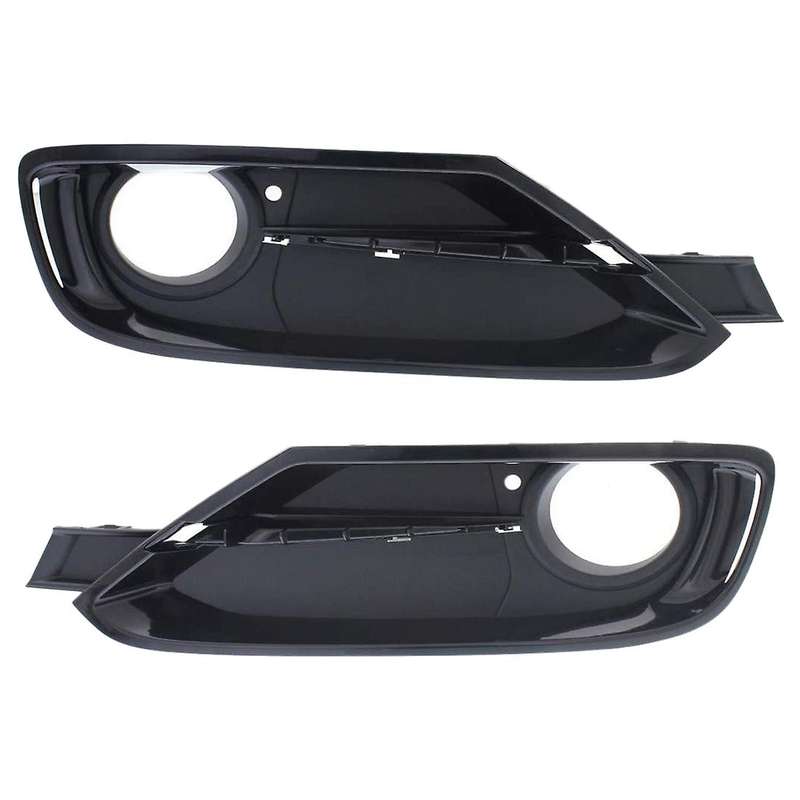 2PCS Front Bumper Fog Light Cover Mouding Strips for F30 F31 F34 F35 316I 320I 328I 335I 51117300737