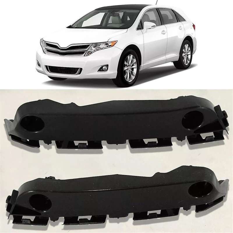 2Pcs Front Bumper Brackets Assembly Left & Right 52536-0T010, 52535-0T010 for Venza 2009-2015