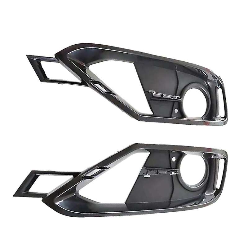 2PCS Front Bumper Fog Light Cover Mouding Strips for F30 F31 F34 F35 316I 320I 328I 335I 51117300739