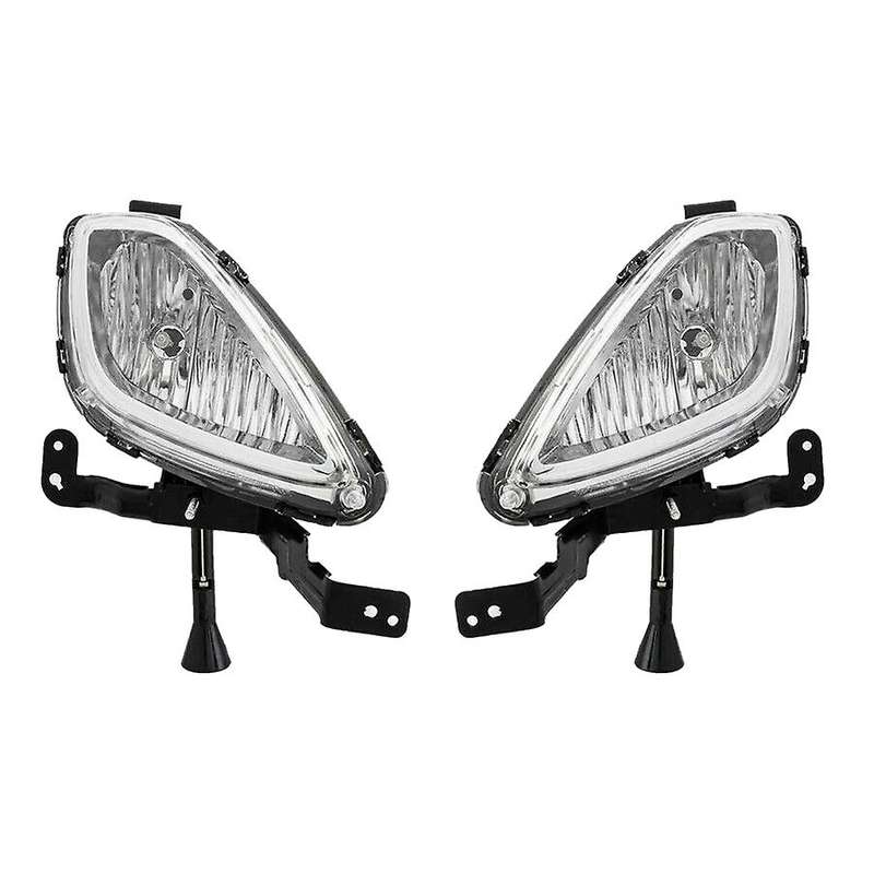 2Pcs Front Bumper Fog Lights Lamps for 2011-2013