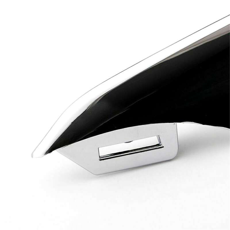 2PCS Front Bumper Lower Grille Trim Chrome for F15 X5 2014-2018 51117325395,51117325396 Car Accessor