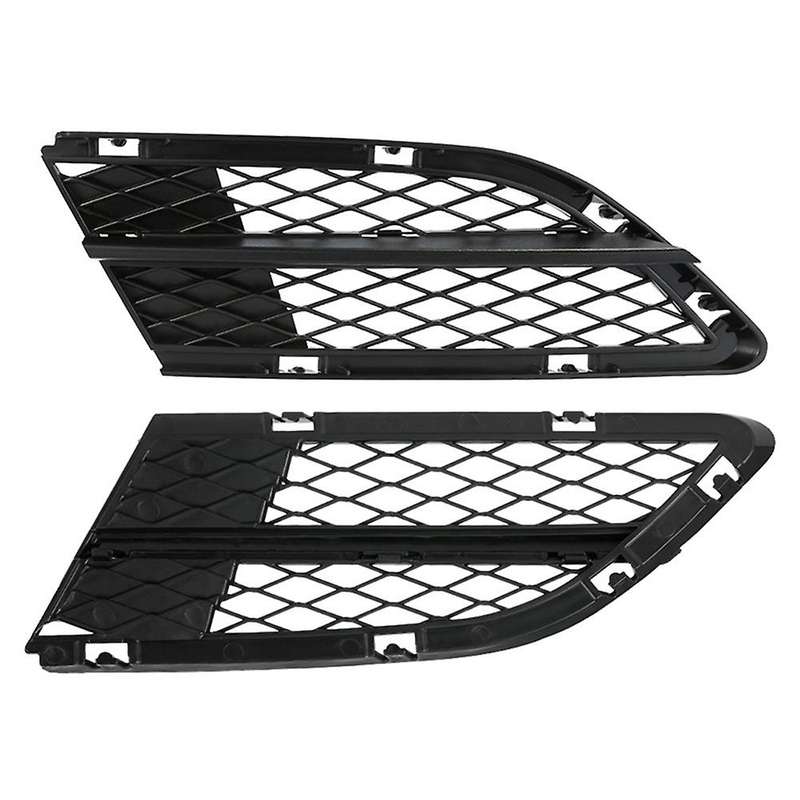 2Pcs Front Bumper Lower Fog Light Grille Mesh Grill Fit for - 335I 328I E90 E91 2008-2012 5111719890