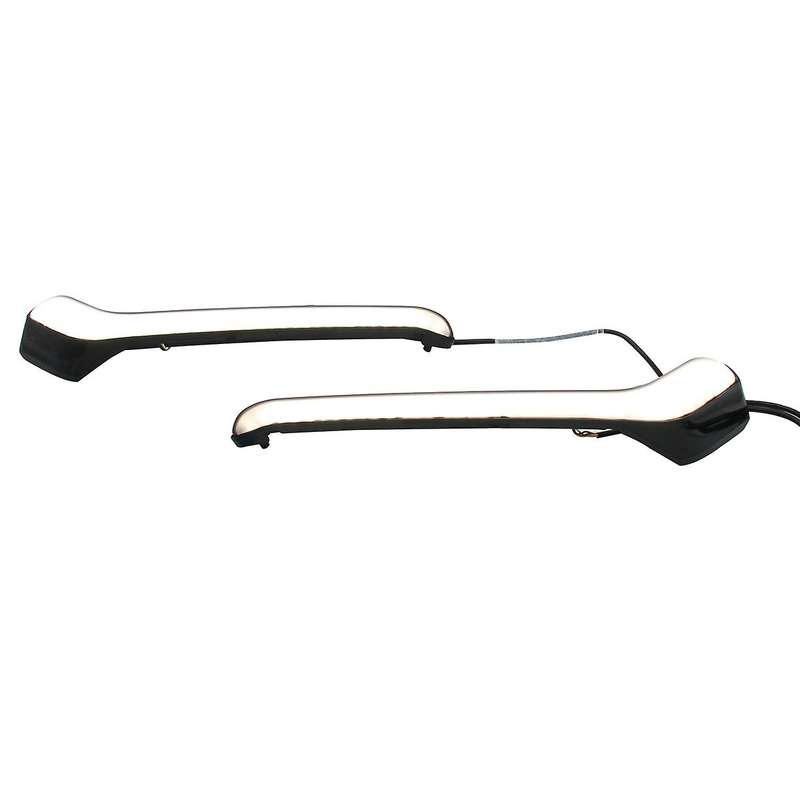 2Pcs Front Bumper LED Daytime Running Light Turn Signal Fog Lamp for Hatchback 2019-2020