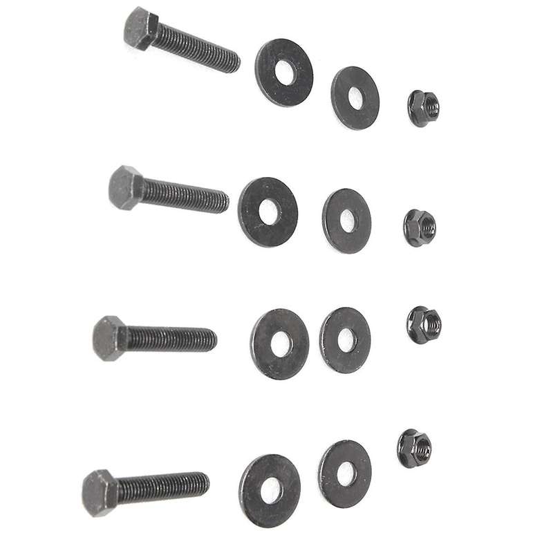 2Pcs Front Bumper Tow Hooks for Wrangler JL JT 2018-2021