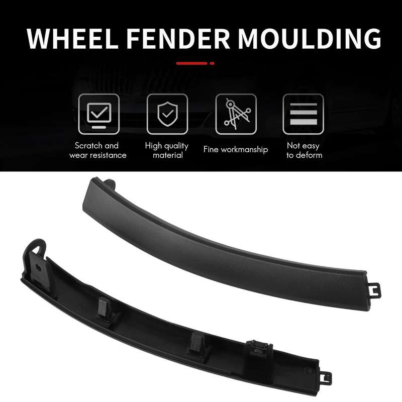 2pcs Front Bumper Wheel Fender Molding Trim for Honda Crv 2007-2011 71108-swa-000 71103-swa-000