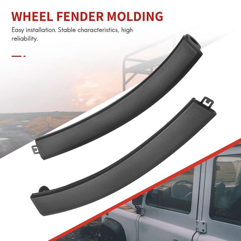 2pcs Front Bumper Wheel Fender Molding Trim for Honda Crv 2007-2011 71108-swa-000 71103-swa-000