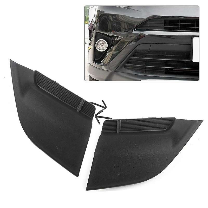 2Pcs Front Bumper Tow Hook Eye Cover Cap for EU 2016-2018