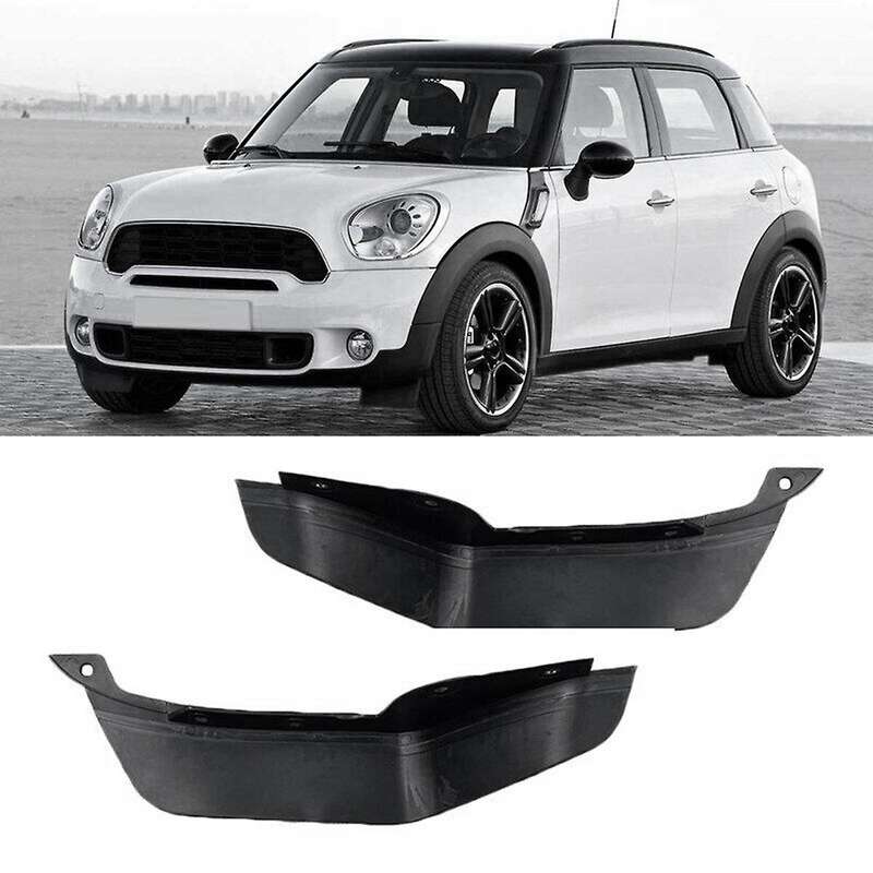 2pcs Front Bumper Splash Mud Flap Pressure Lip for R60 R61 11-16