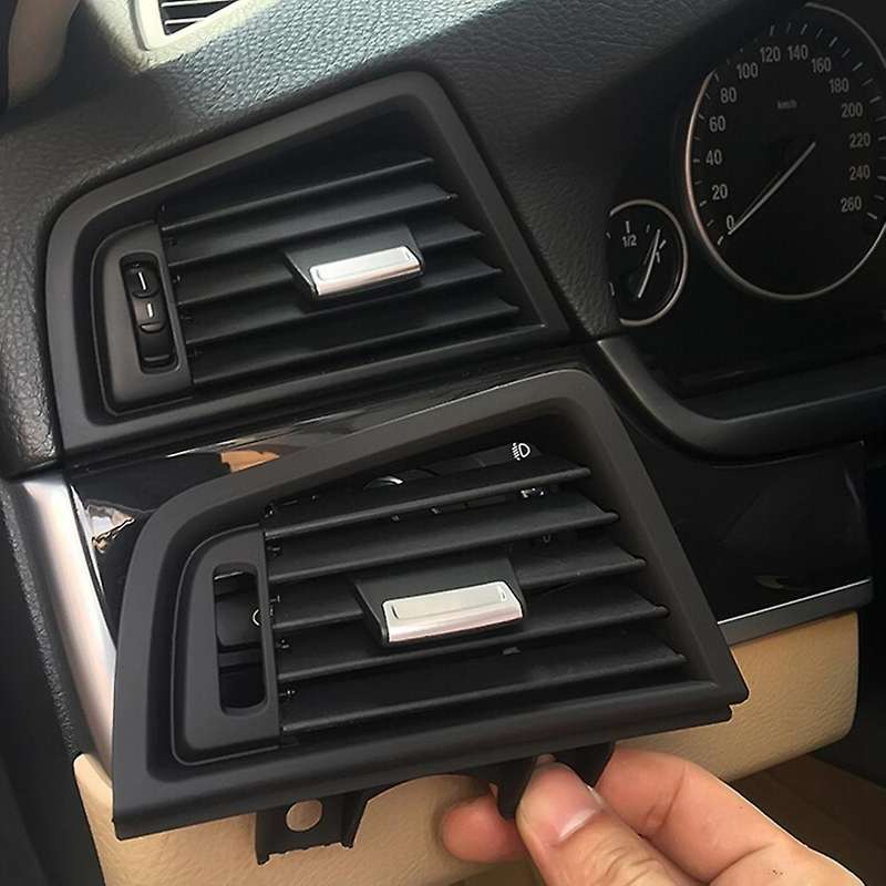2Pcs Front Console Air Conditioning AC Vent Outlet Grille Set for 5 Series F10 F11 F18 520I 523I 525
