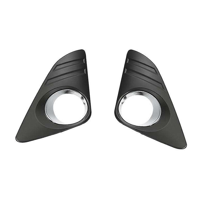 2Pcs Front Fog Light Grille Lamp Cover for 2012-2014