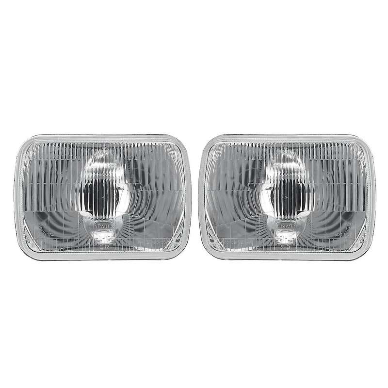 2Pcs Front Headlight Set Lamp for 1982-2004(Bulb is Not Included)