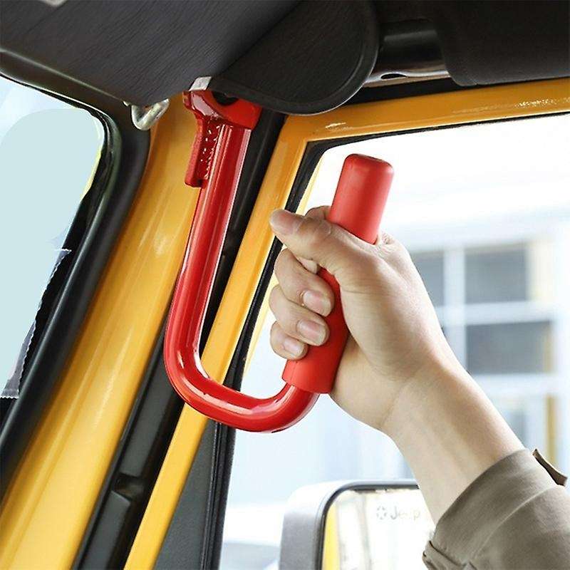 2Pcs Front Handle Roofhandle Handles for Wrangler TJ 1997-2006