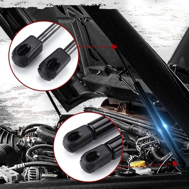 2Pcs Front Hood Bonnet Modify Gas Lift Support Shock Damper for JK 2007-2018