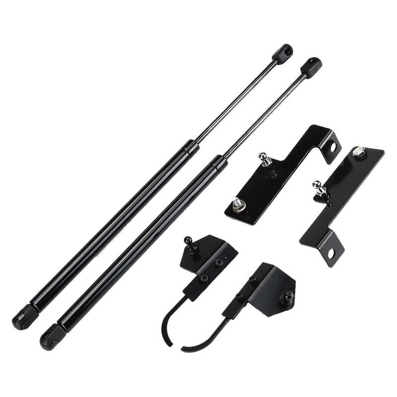 2Pcs Front Hood Bonnet Modify Gas Lift Support Shock Damper for JK 2007-2018