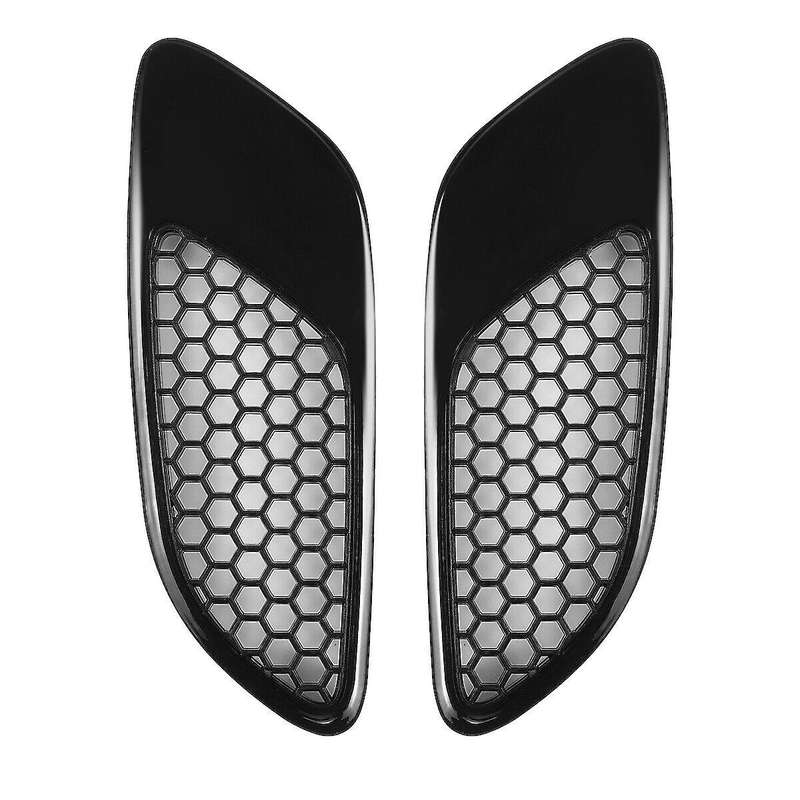 2Pcs Front Hood Air Scoop Bonnet Vent Louver for E90 E91 E92 E93 M3
