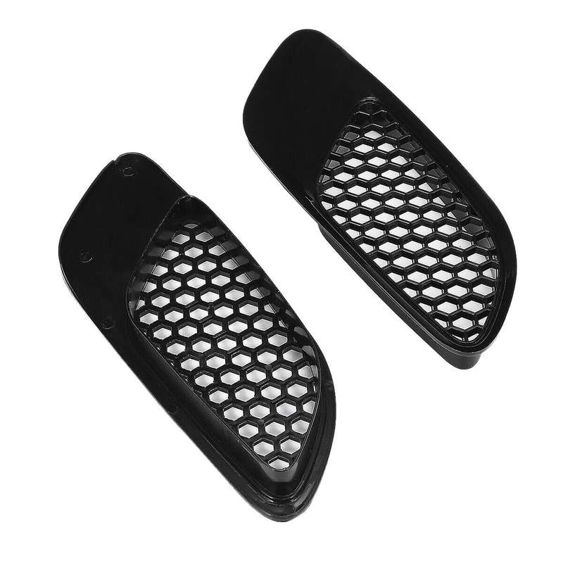 2Pcs Front Hood Air Scoop Bonnet Vent Louver for E90 E91 E92 E93 M3