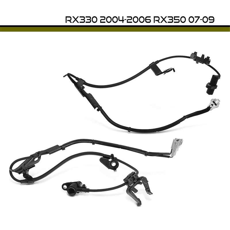 2Pcs Front Left & Right ABS Wheel Speed Sensor 89543-0E010,89542-0E010 for RX330 2004-2006 RX350 200
