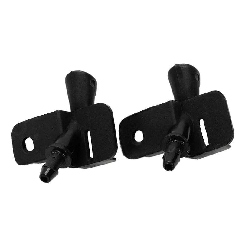 2Pcs Front Windscreen Washer Nozzle 76810-TF0-G01 for GE8 Jazz Fit 2008-2013 Hood Windscreen Washer