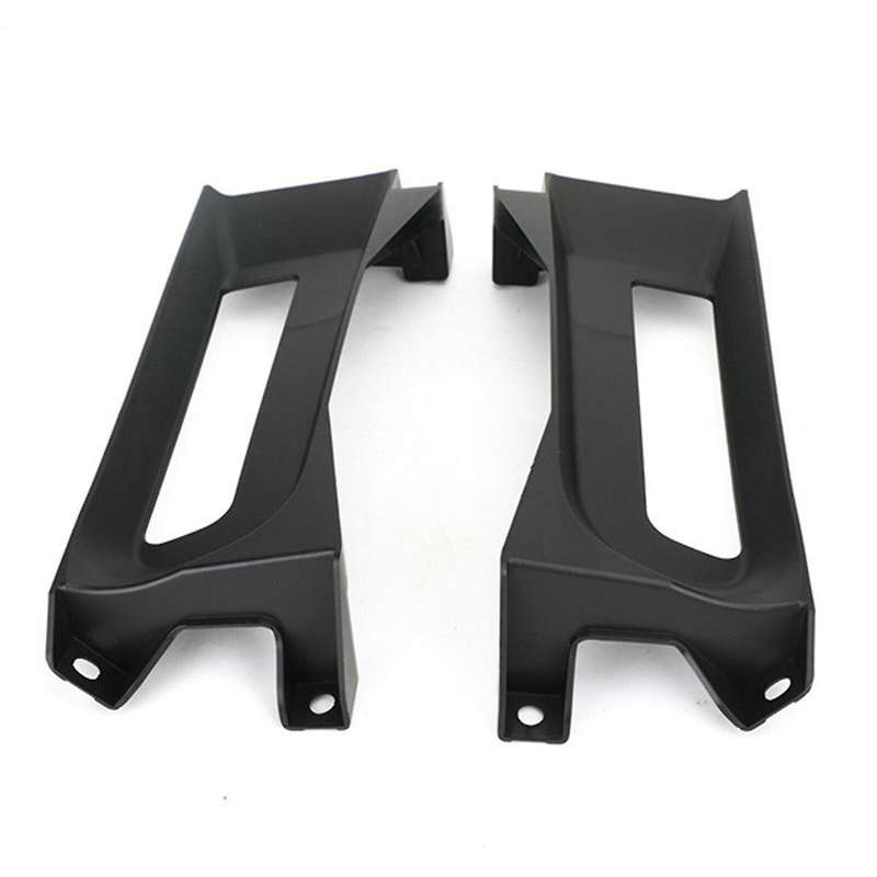 2pcs Front Tow Hook Bezel Block Trailer Hitch Cover 68196982aa for Ram 1500 2013-2018 Tow Hook Cover